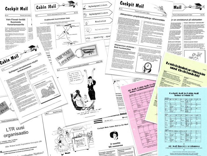 Cabin Mail, Cockpit Mail, Air Mail Finnair